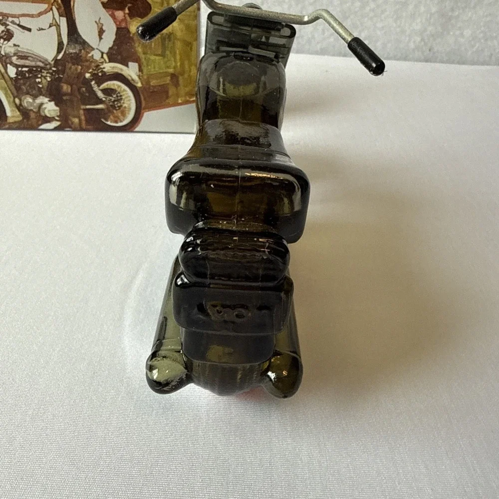 Vintage Avon Super Cycle Motorcycle After Shave Bottle Decanter 4oz Full W/Box